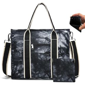 LoZoDo Canvas Handbags for Women With Pockets,Crossbody Purses Everyday Bag Gift Tote Bags for Vacation, Shopping, Grocery