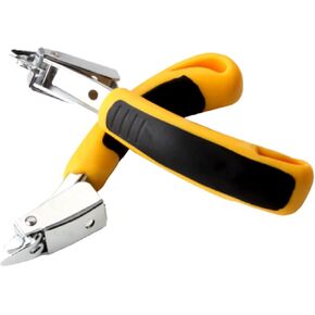 2 Pcs Staple Remover Tool Heavy Duty Staple Puller Upholstery Staple Remover for Office,School and Home