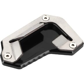 Qiilu for Triumph 1200 Accessories Motorcycle Kickstand Extension Pad Kickstand Extension Pad Side Stand Enlarger Fit for Triumph 1200 Explorer 2016-2017