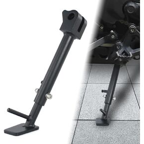 0-3'' Motorcycle Adjustable Kickstand Compatible with Royal Enfield Himalayan 411 2020-2023, Scram 411 2023-2024 Adjustable Side Stand Kickstand