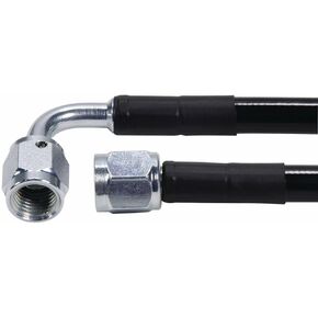 Allstar Performance Coated Line #4 Str to 90 Steel Ends 48in