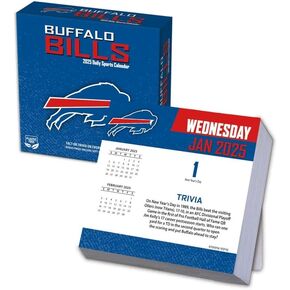 Turner Sports Buffalo Bills 2025 Box Calendar (25998053031)