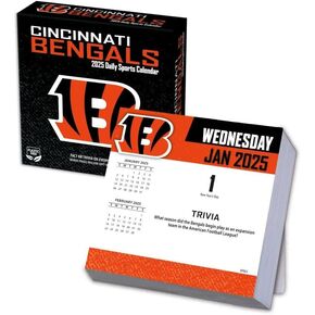 Turner Sports Cincinnati Bengals 2025 Box Calendar (25998053034)