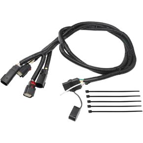4 Pin w/Reverse Tailgate Light Bar Adapter for 2019-2022 Chevy Silverado/GMC Sierra 1500 & 2020-2023 HD, Quick Connect Harness for Redline Amber Turn Signal Reverse LED Tailgate Light Bar