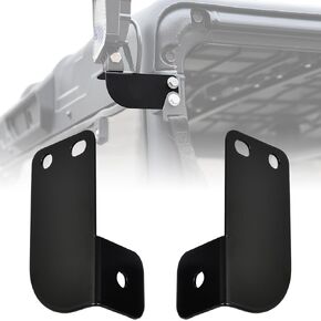 SAUTVS UTV Rear Roof Light Brackets, Rear Pro-fit Cage LED Light Mount Brackets Kit for Polaris Ranger Diesel ETX XP EV Crew 570 800 900 1000 2013-2024 Accessories (2PCS)