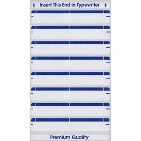 MACO Dark Blue File Folder Labels, 9/16 x 3-7/16 Inches, 248 Per Box (FF-L5)
