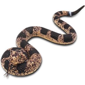 Rubber Snakes Fake Snake Rattlesnake - Realistic Keep Birds Away - Prank Life Size Toy That Look Real - Garden Plastic Scare Birds - Halloween Decoration Toys