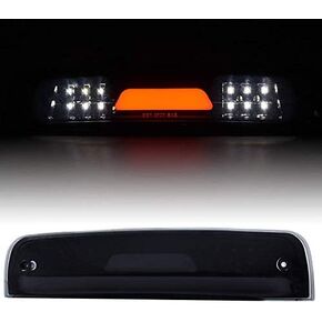 PIT66 LED Bar 3rd Brake Light, Compatible with 2009-2017 Dodge Ram 1500 2500 3500 I Type High Mount Stop Light Rear Tail Cargo Lamps Clear Lens Chrome Housing