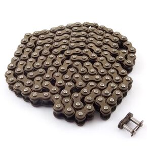 25H Chain 146 Links with Spare Master for 2 Stroke 47cc 49cc Mini Dirt ATV Pocket Bikes