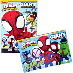 Spidey & Friends 11x16 Giant Coloring & Activity Book