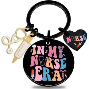 igvean Nurse Gifts Keychain Funny Gifts for Nurses Nurse Graduation Gift Birthday Christmas Appreciation Gifts for Nurses