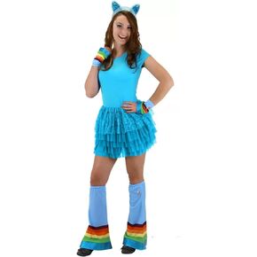 Elope My Little Pony Rainbow Dash Arm and Leg Hoofwarmer Costume Accessory Set