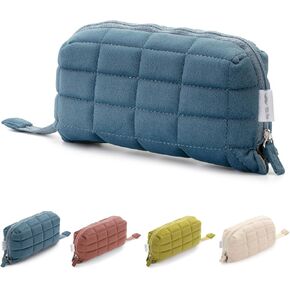 Mr. Pen- Large Capacity Pillow Pencil Case, Blue Pencil Pouch, Pencil Bag, Pen Case, Pen Pouch, Pen Bag, Pencil Pouches, Pencil Bags, School Pencil Case, College Pencil Case, Makeup Pouch