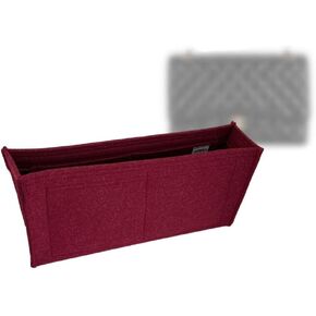 SAMORGA (3-72/ CHA-Classic-Maxi-U Bag Organizer for CHA Maxi 33cm Classic Flap Bag Organizer Insert Innerbag