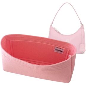 SAMORGA (10-44/ P-Tessuto-Mini-Hobo-R Re-Edition Hobo Bag Organizer Insert Innerbag