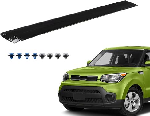 Left Side Windshield Pillar Trim Exterior Molding Garnish Compatible with Soul 2014-2019 86170-B2000 in Saudi Arabia