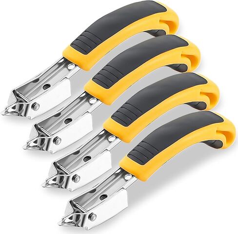 4 Pack Staple Remover Heavy Duty Upholstery Staple Puller Tool with Ergonomic Handle for Furniture, Carpet, Carton, Floor in Saudi Arabia