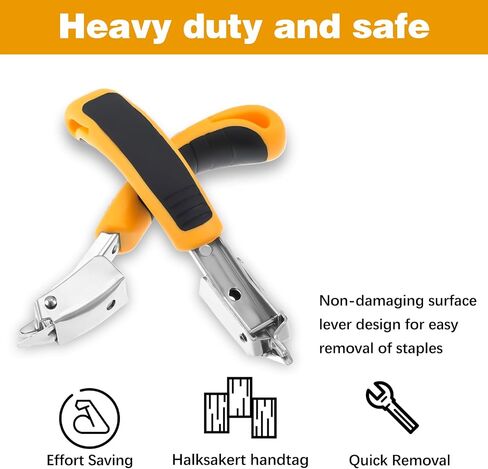 4 Pack Staple Remover Heavy Duty Upholstery Staple Puller Tool with Ergonomic Handle for Furniture, Carpet, Carton, Floor in Saudi Arabia