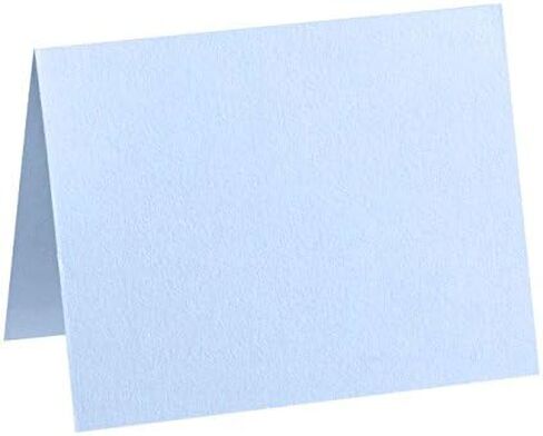 بطاقات مطوية من LUXPaper A2 | 4 1/4 بوصة × 5 1/2 بوصة | بيبي بلو | 100 رطل. الغلاف | 50 الكمية in Saudi Arabia