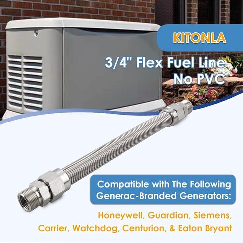 0L4836A خط الوقود المرن 3/4"، بدون PVC، استبدل OE # 0D3031، خراطيم مرنة لإمداد الوقود من الفولاذ المقاوم للصدأ in Kuwait