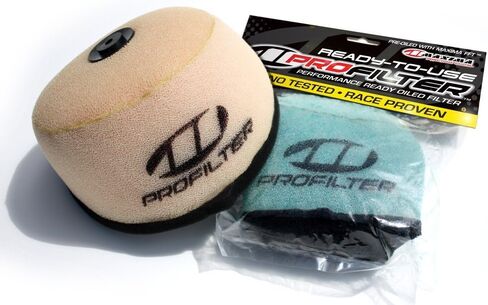 Maxima Racing Oils AFR-1001-00 ProFilter Ready to Use Dual Stage Foam Air Filter, Single in Saudi Arabia