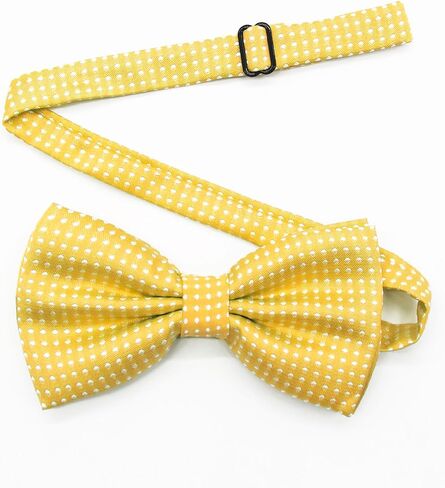 Bow Ties for Men Polka Dot Bowtie, Pre-tied Adjustable Tuxedo Bowties Men for Work/Wedding/Party/Graduation in Saudi Arabia