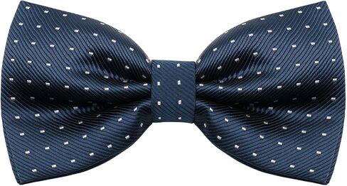 Bow Ties for Men Polka Dot Bowtie, Pre-tied Adjustable Tuxedo Bowties Men for Work/Wedding/Party/Graduation in Saudi Arabia