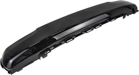 COOL STAR 51117337791 Front Bumper Trim Molding License Number Plate Cover Compatible with Mini Cooper 2014-2021 Replaces 51117337791 Shiny Black in Saudi Arabia