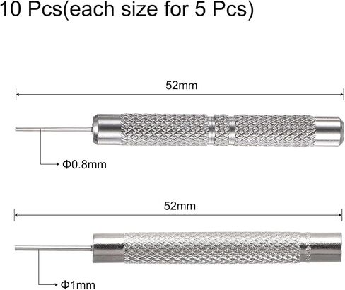 uxcell Watch Band Pin Punch Dia Watch Straps Link Pin Remover Repair Tools 20 Pcs in Saudi Arabia
