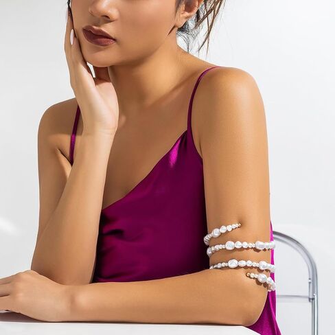 Aimimier Boho أساور متعددة الخرز للنساء لحفلات الزفاف الملونة الربيعية مجوهرات الشاطئ طافوا 20 ثانية ملحقات أزياء الحفلات in Saudi Arabia