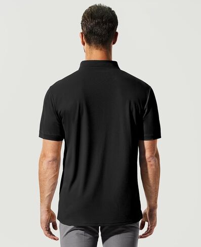 Haimont Mens Polo Shirts Dry Fit Performance Collared Shirts Short Sleeve Casual Moisture Wicking Shirts in Saudi Arabia