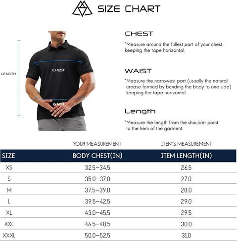 Haimont Mens Polo Shirts Dry Fit Performance Collared Shirts Short Sleeve Casual Moisture Wicking Shirts in Saudi Arabia