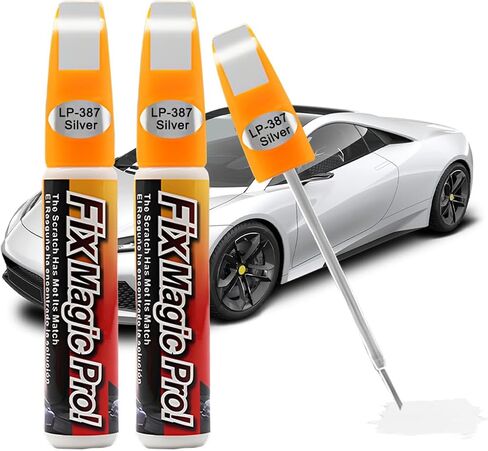 Touch Up Paint for Car, Two-in-One Vehicle Fill Paint Pen, 0.4 oz Quick and Easy Auto Minor Scratch Remover, Effective Car Repairng Gloss Accessories, Universal for SUV, Truck, RV（Black） in Saudi Arabia