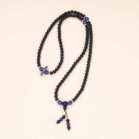 COAI Vajra Stone مطرز 108 مالا الخرز التفاف سوار الصلاة قلادة in Saudi Arabia