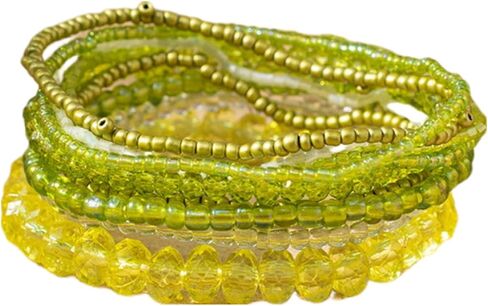 Bohemian Multilayer Stackable Seed Beaded Bracelets Colorful Crystal Glass Beads Strand Bangle Bracelet BFF Wristbands Bracelet for Women Summer Beach Hawaii Jewelry Birthday Gifts in Saudi Arabia