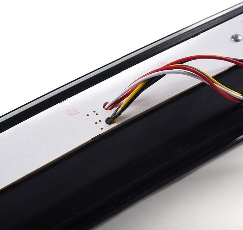 PIT66 LED Bar ضوء الفرامل الثالث، متوافق مع 2009-2017 دودج رام 1500 2500 3500 I نوع ارتفاع جبل توقف الضوء الخلفي مصابيح البضائع الخلفية عدسة واضحة الكروم الإسكان in Kuwait