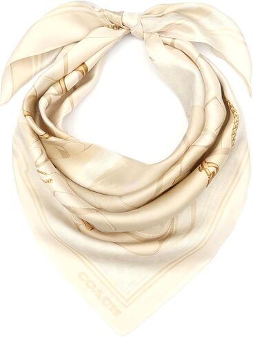 Coach womens Tabby Printed Silk Square in Saudi Arabia