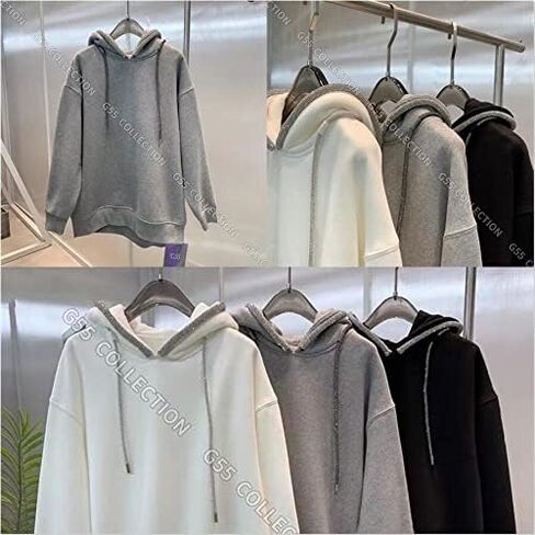 Popular Apparel 138 cm Round AB Rhinestone Rope Diamond Tube Trimming DIY Trouser Hoodie Drawstring Garment Accessories Belt (AB Color, 138cm) in Kuwait