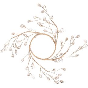 MAGICLULU Christmas Artificial Stems with Acrylic Bead Branches Picks Artificial Bouquets for Wreath Vase Fillers