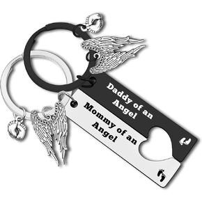Loss Memorial Keychain Loss of Baby Memorial Gift Sympathy Gift for Infant Loss Pregnancy Miscarriage Loss Memorial Gift for Mother Dad Baby Memorial Jewelry Remembrance Grieving Gift