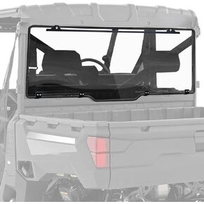 Kyostar Ranger 1000 Rear Window Compatible with 2020-2024 Polaris Ranger 1000 2017-2024 Ranger XP 1000/Crew 2013-2019 Ranger XP 900/Crew Back Windshield Accessories