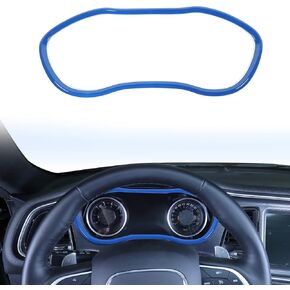 Voodonala for Challenger Dash Trim Dashboard Decoration Carbon Fiber Grain Accessories for Dodge Challenger 2015 up