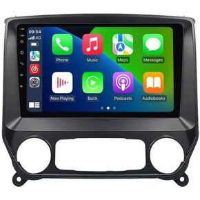 Biorunn Android 12 Car Radio Stereo for Chevrolet Silverado GMC Sierra 2014-2018, 10.1" Octa Core Wireless Car-Play Android Auto GPS Navigation Supports FM AM RDS DSP, 2GB RAM 32GB ROM