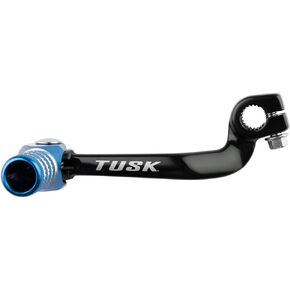 TUSK Folding Shift Lever Black/Blue Tip for Suzuki DR-Z 70 2008-2009,2015-2018