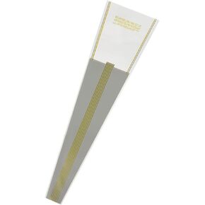 Clear Flower Bouquet Sleeves Package Bags Flower Wrapping Single Rose For Holiday Flowers Wrapping Paper Arrangement 40pcs Grey