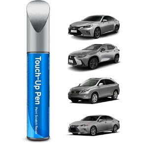 1J7 Atomic Silver Metallic Touch Up Paint Compatible with Lexus Exact Match Touch Up Paint Car Scratch Repair