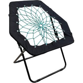 Bungee Chair Portable Foldable, Dish Chair Bunjo Game Chair for Outdoor and Indoor and Camping and BBQ (Pink)