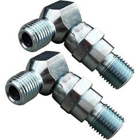 2 قطعة خرطوم هيدروليكي 90 درجة مرفقين دوارين لشفرة محراث الثلج ماير 21855 in Kuwait