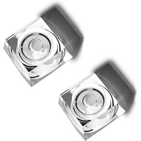 2 Pack Trapezoid Crystal Ball Display Stand, Clear Multifunctional Crystal Ball Base Sphere Stand For Home Decorative Ball 40 mm To 120 mm Marbles,Baseball Stand Tennis Balls Holder