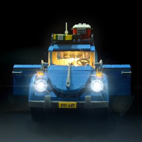 LIGHTAILING Light Set for (Creator Expert Volkswagen) Building Blocks Model - Led Light kit Compatible with Lego 10252(NOT Included The Model)